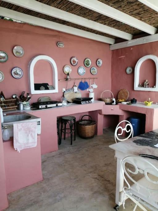 Casa Dei Melograni At Vourlidia Leros Villa Vromolithos Buitenkant foto